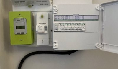 Tableau électrique d'un logement à Dijon