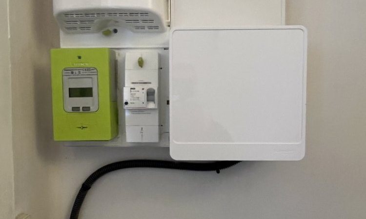 Tableau électrique d'un logement à Dijon